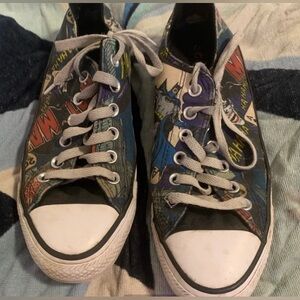 Batman/joker 80th anniversary converse